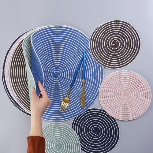 Pack cotton placemats - cotton, stain