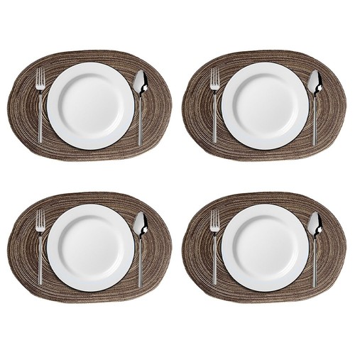 Oval placemats pack 18x12 - pack,