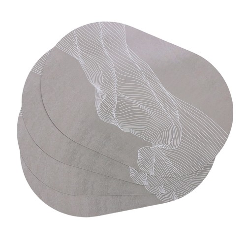 Oval placemats delicate touch - oval,