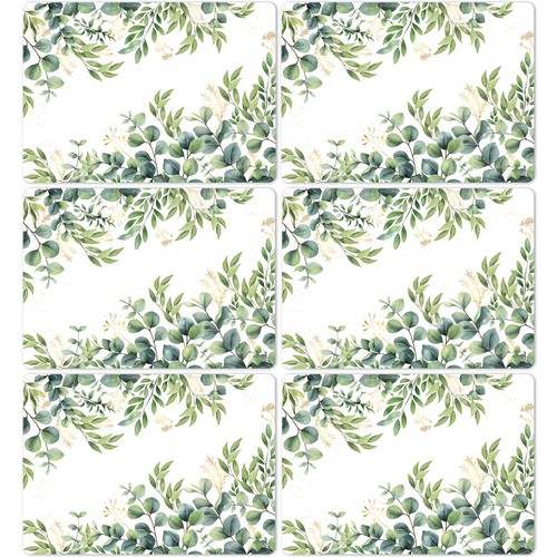 Eucalyptus leaves placemat - eucalyptus,