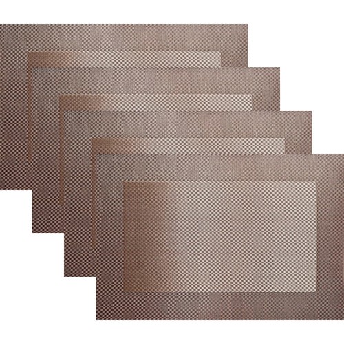 Vinyl placemats heatresistant - placemats,