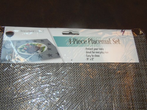 Piece placemat set x 18 - placemat, 12"