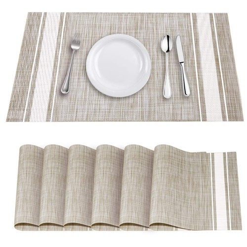 Table mats set crossweave - mats,
