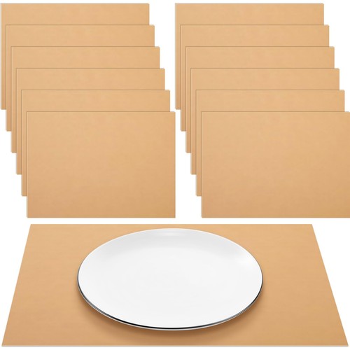 Pcs brown placemats - 60,