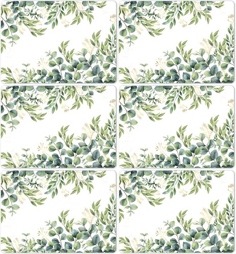 Eucalyptus leaves placemat - eucalyptus,
