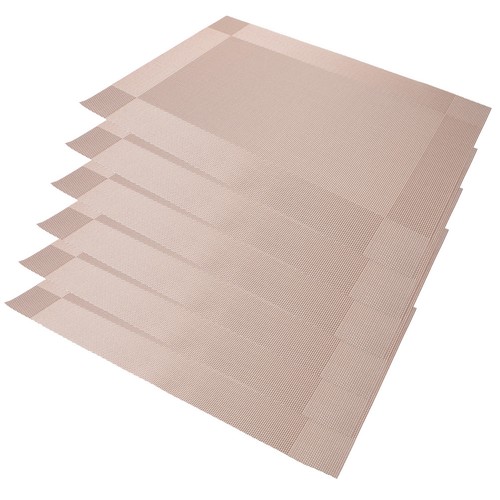 6pcs placemats kitchen table - 6pcs,