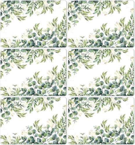 Eucalyptus leaves placemat - eucalyptus,