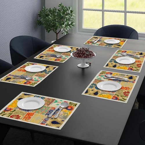 Set placemat non slip - set, 6