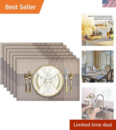 Placemats set 6 - set,
