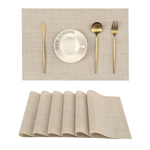 Leetaltree beige placemats - leetaltree,