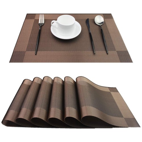 Pcs brown woven vinyl - pcs,